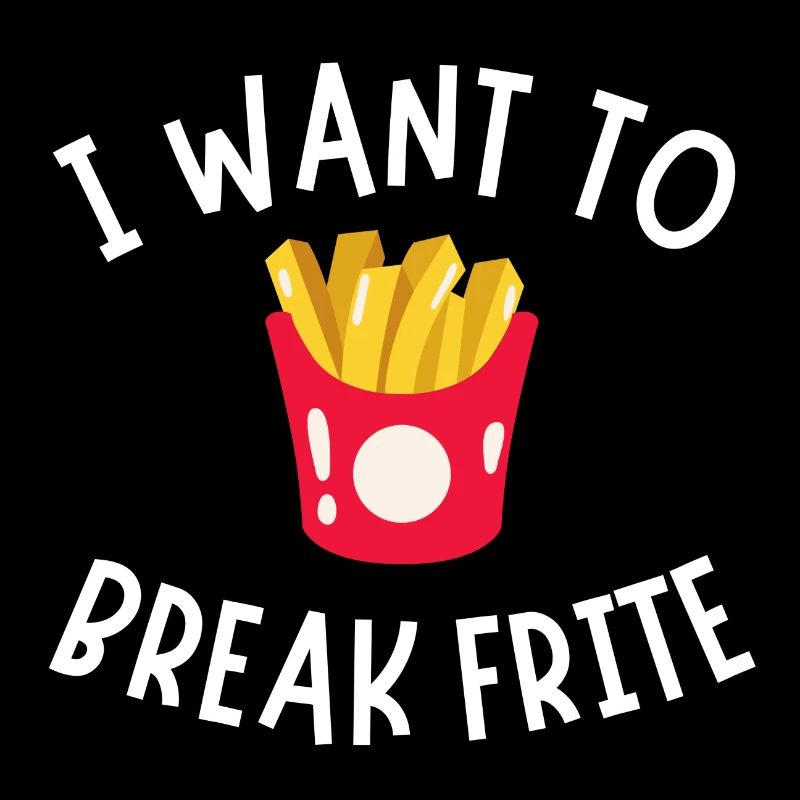 frites, manger des frites, frites humour
