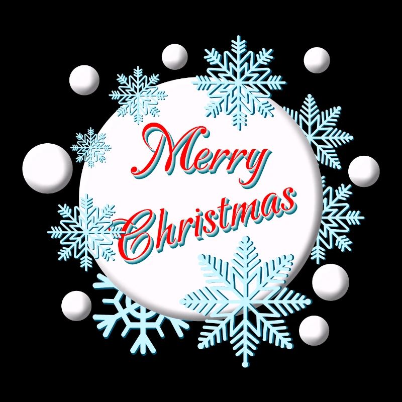 Frohe Weihnachten - Feliz Navidad - Schnee