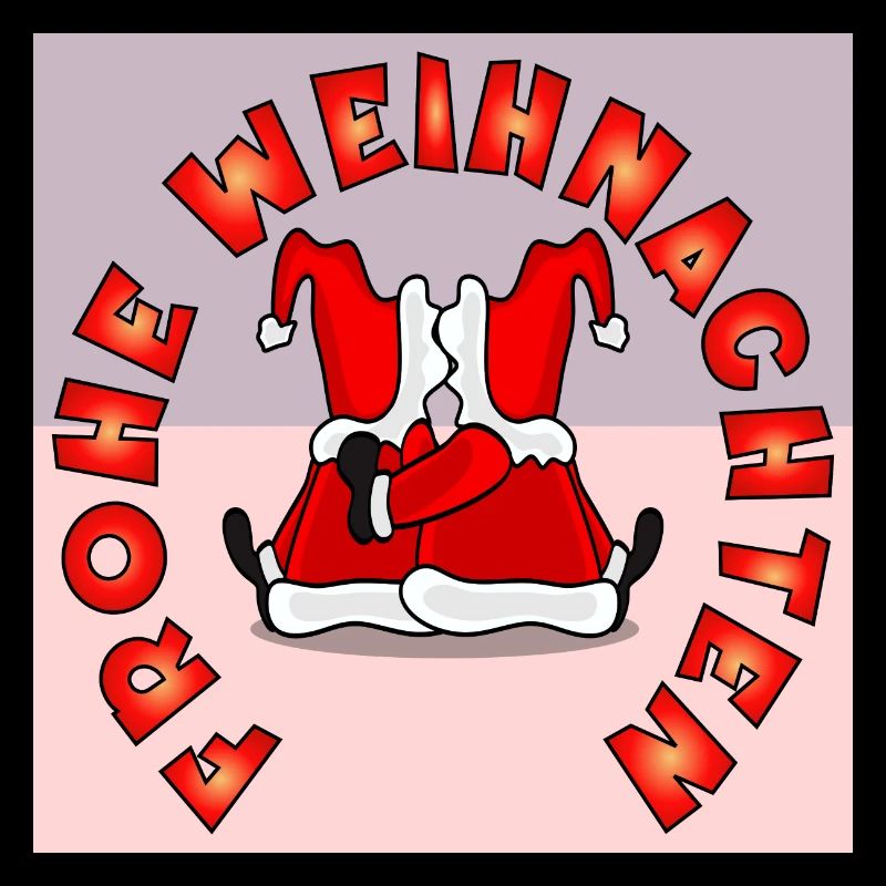 Weihnachtsmann Frohe Weihnachten