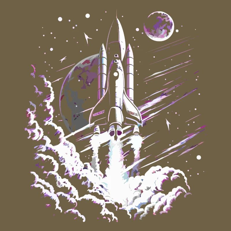 Rocket at take-off