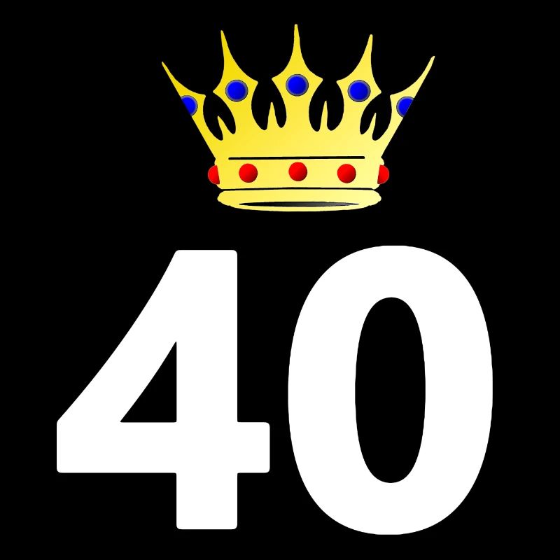 gratulieren, 40 unisex