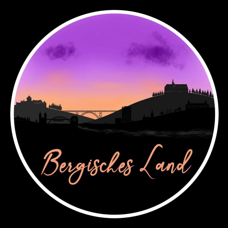 Bergisches Land Fine Skyline