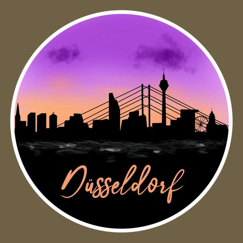 Düsseldorf Fine Skyline