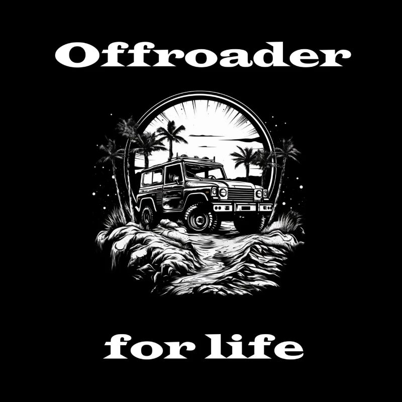Offroader for life weiß