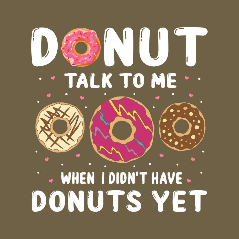 Donut spricht mit mir Design
