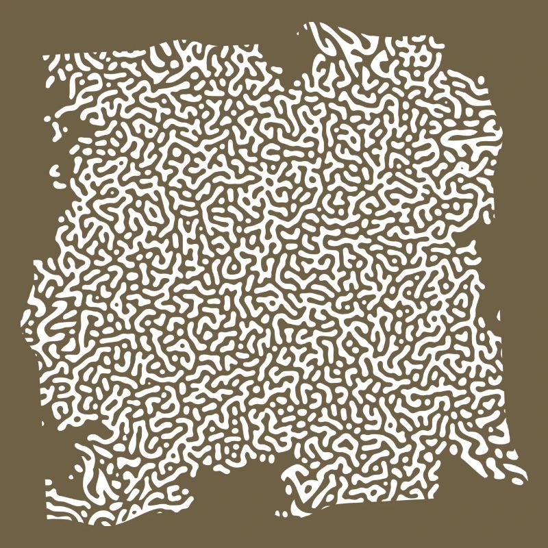 turing pattern weiss - Würmchen