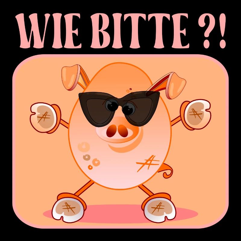 Lustige Tiere - Wie bitte Sprüche