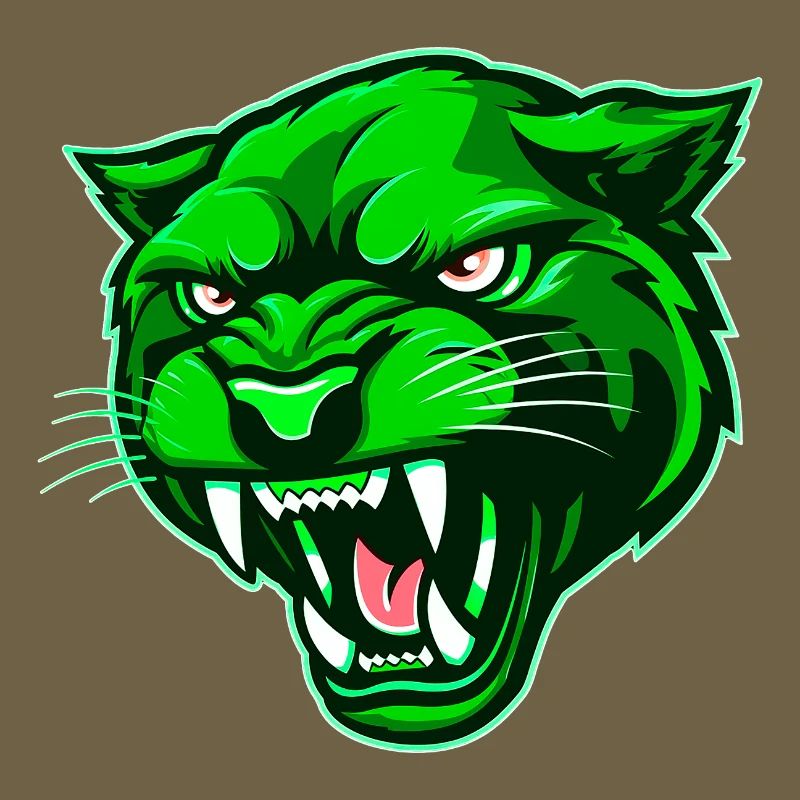 Panther Head Green