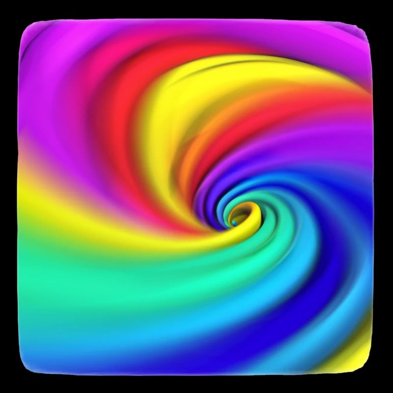 Regenbogenwirbel Farbenspiel