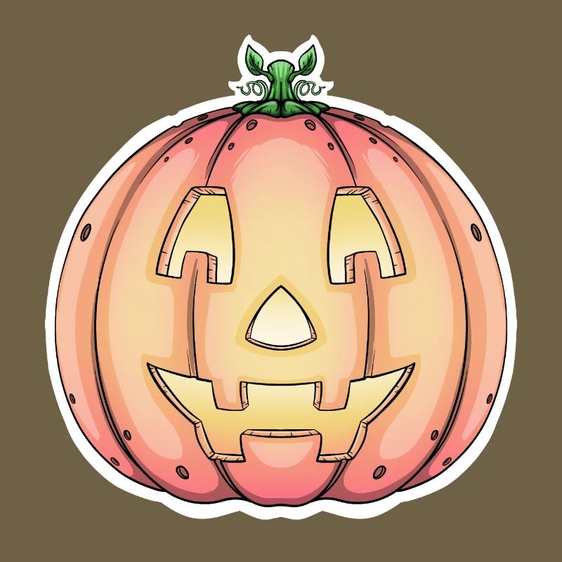 Conception de citrouille d’Halloween Jack-o'-Lantern