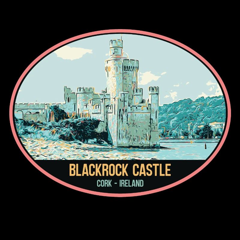 Illustration Blackrock Castle, Cork, Ireland