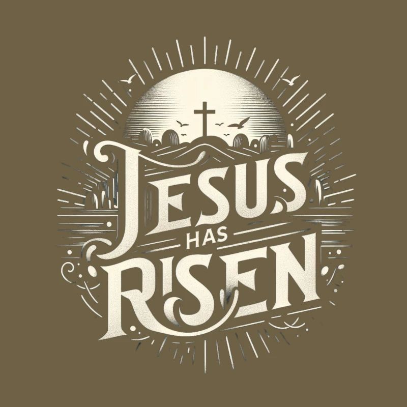 Jesus is risen.