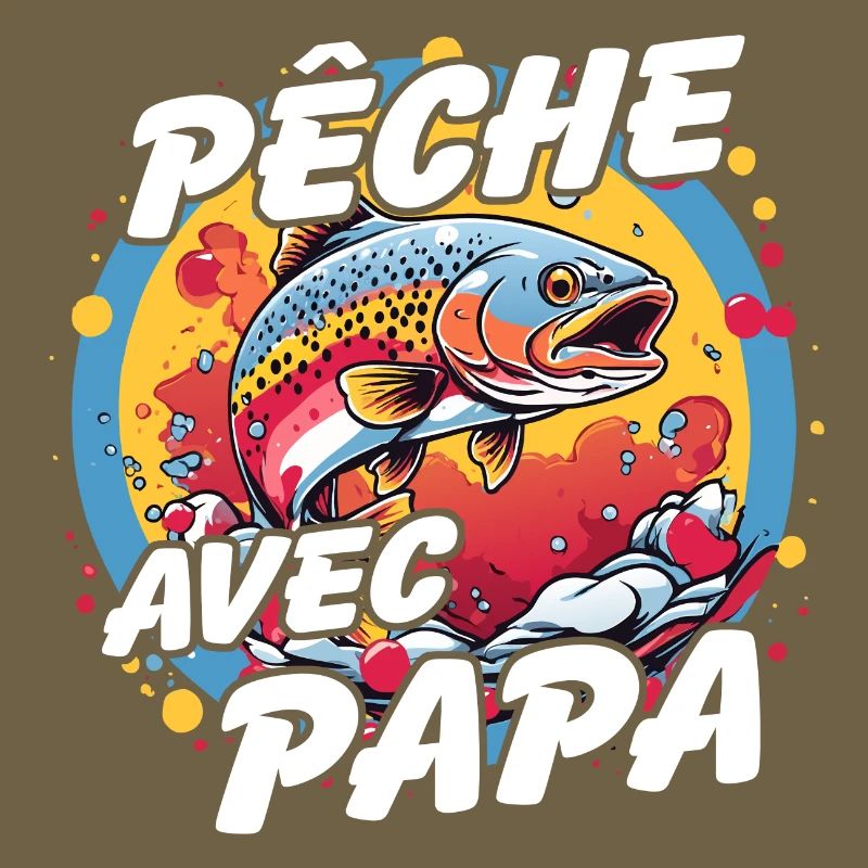 Pêche avec papa