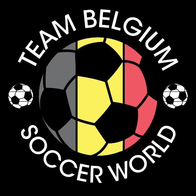 Fußball Belgien Team Meisterschaft Turnier Logo