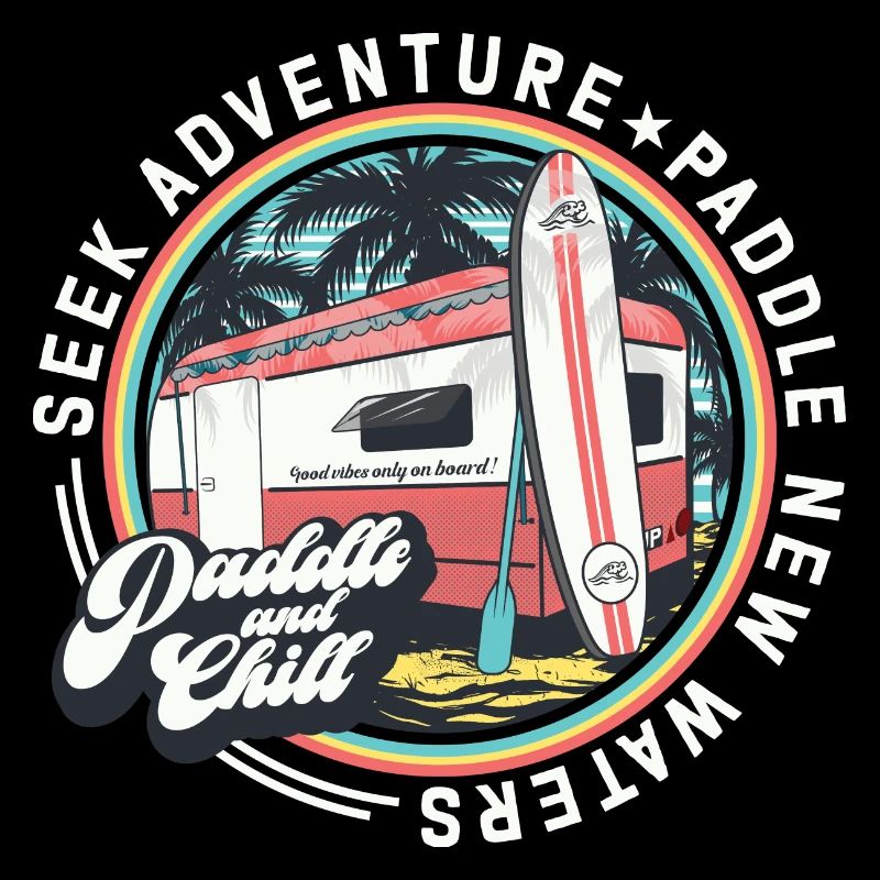 Seek adventure paddle new waters