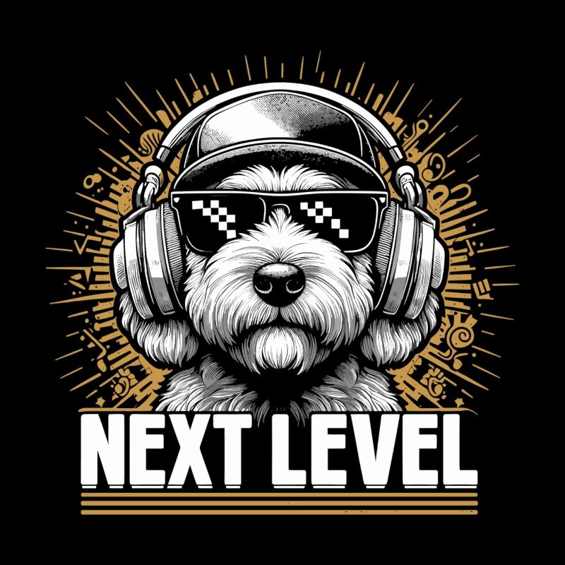 Goldendoodle Hip Hop Hund Next Level Geschenk
