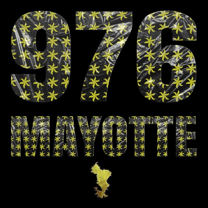 T SHIRT 976 MAYOTTE