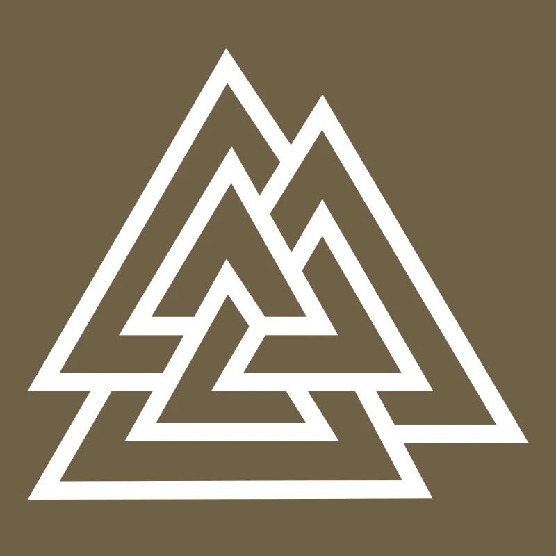 Valknut weiß