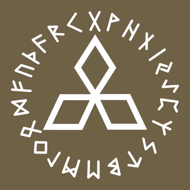 Triceps runes white