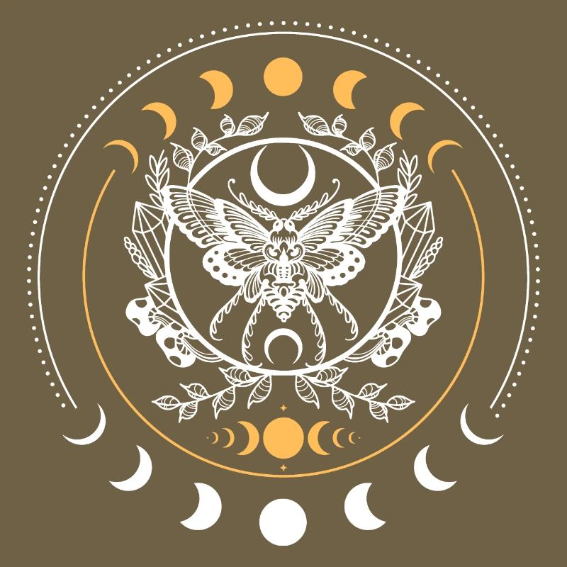 Mandala du Papillon Céleste