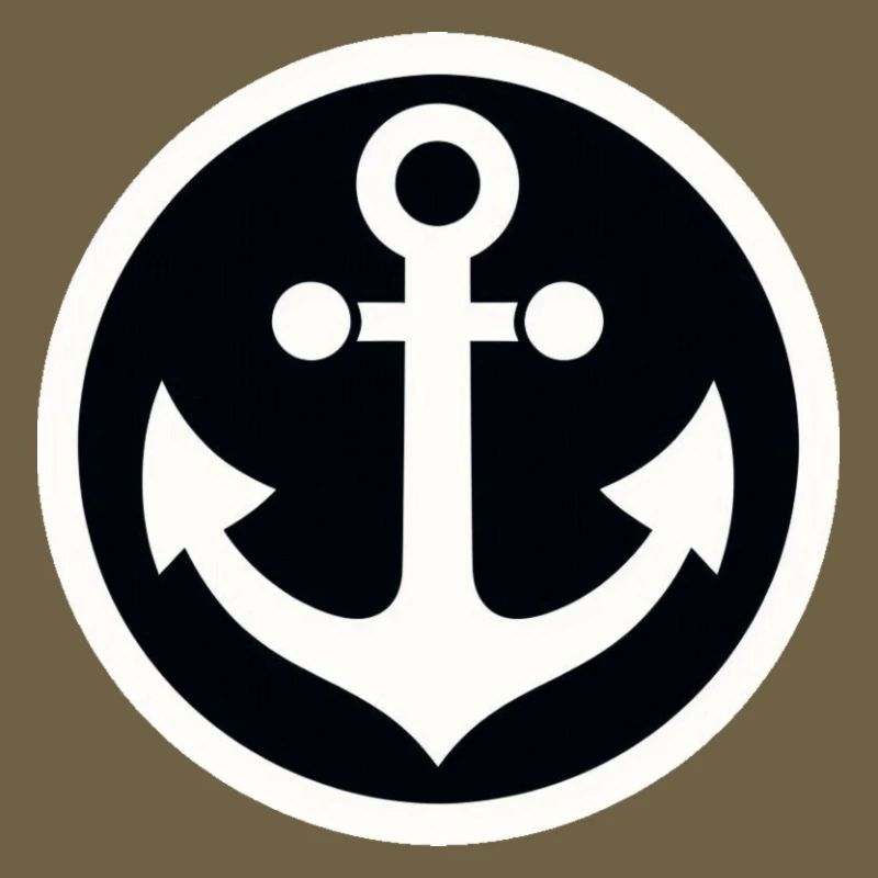 Anker im Kreis