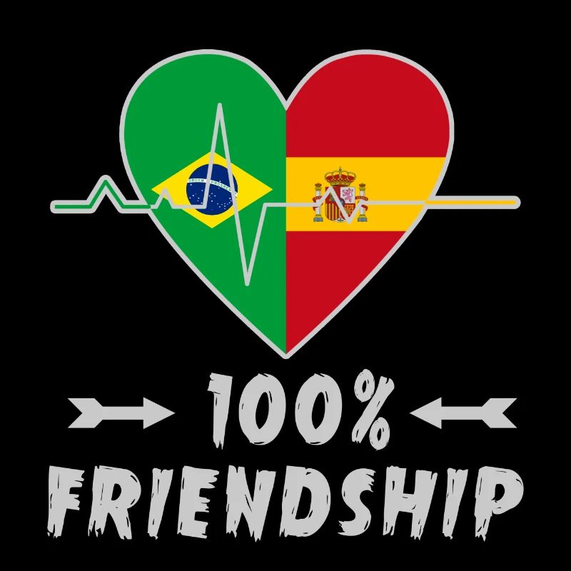 Le Brésil et l'Espagne, une amitié à 100 %