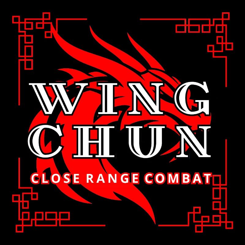 Wing Chun dragon t-shirt combat rapproché