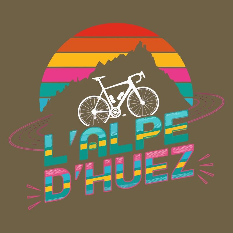 Alpe d’Huez Cyclisme Design