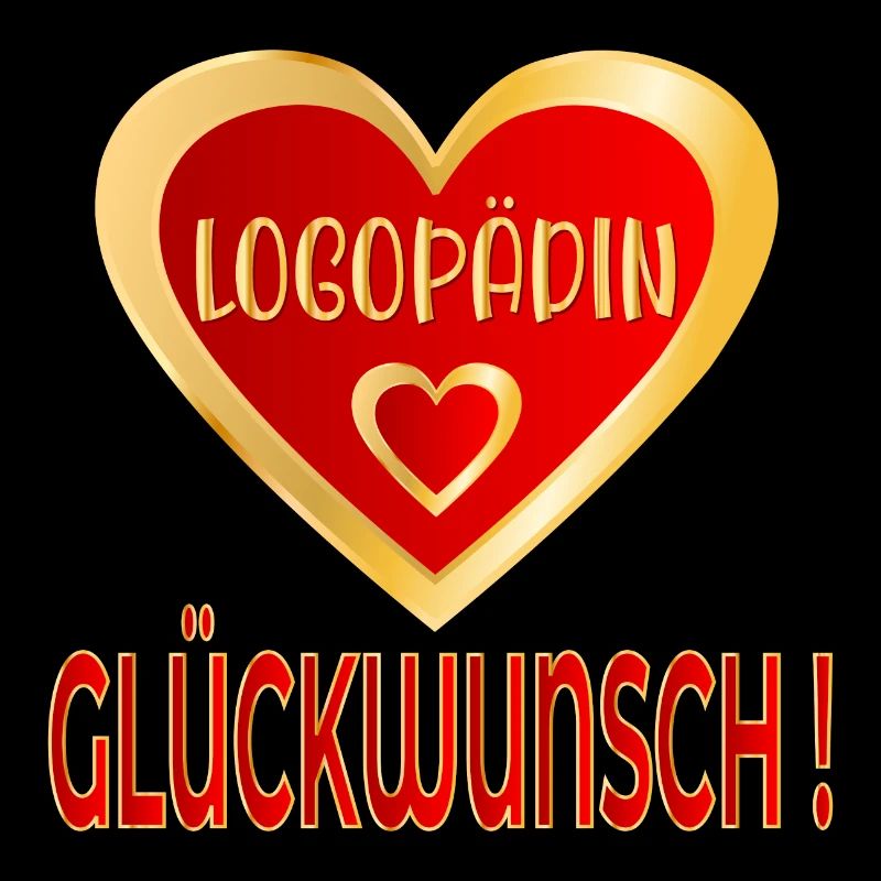 GLÜCKWUNSCH LOGOPÄDIN LOGOPÄDIE