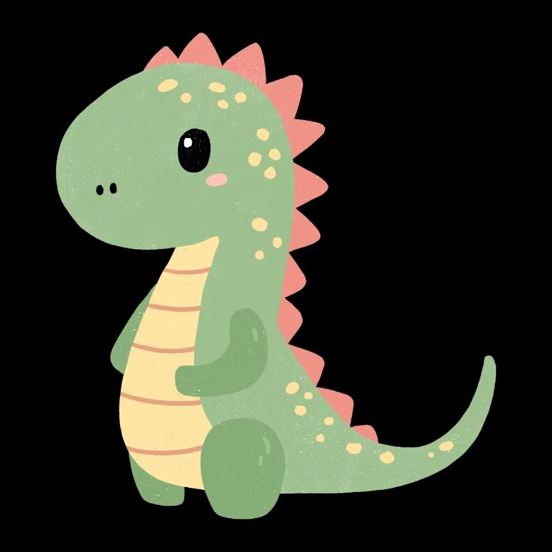 Buntes Dino Kindermotiv
