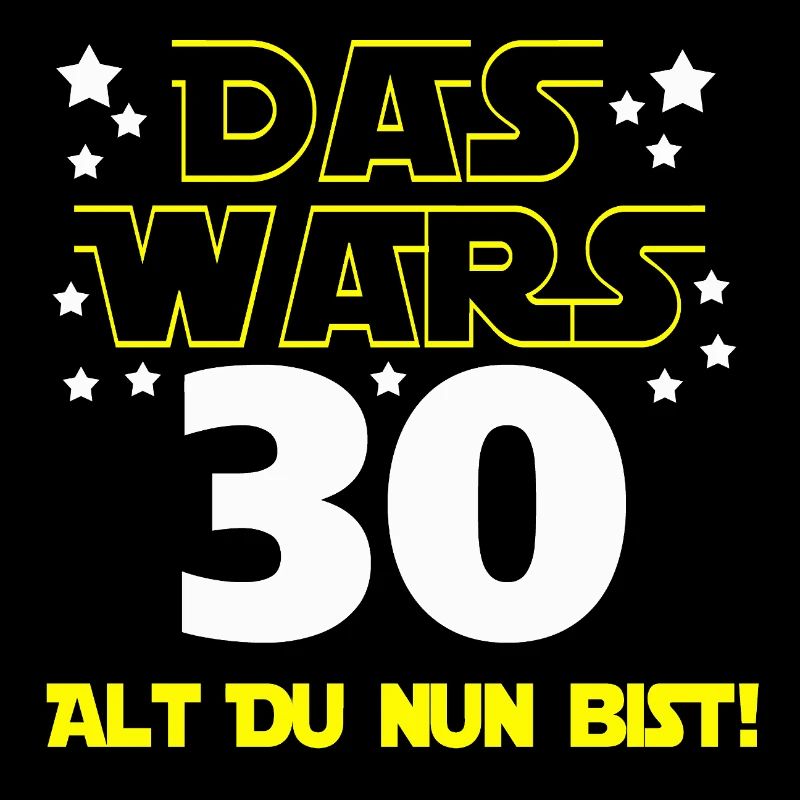 30. Geburtstag , 30 Das wars Alt Du nun Bist !