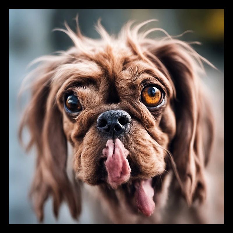 Hässlicher Hund