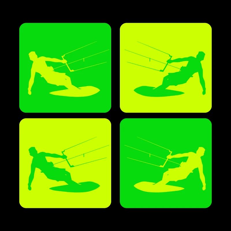 Kitesurf Style Pop Art