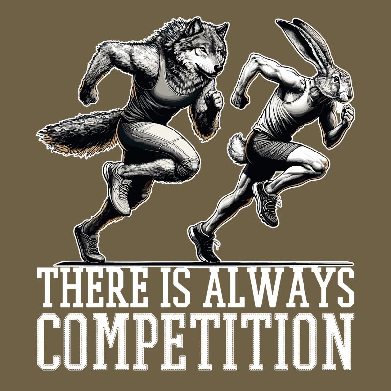 Competition Hare and Wolf Competition Gift