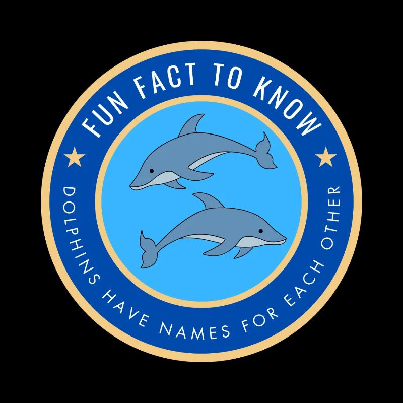 Dolphins have names for each other