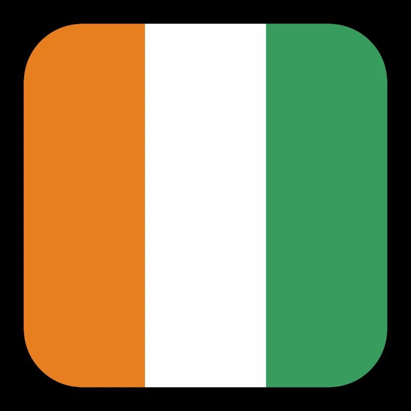 drapeau de la cote d ivoire