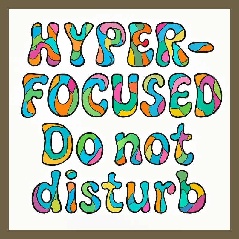 Conception hyper concentrée et sans déranger