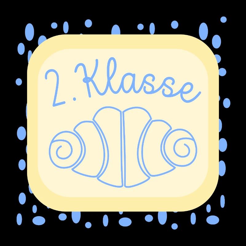 Franzbrötchen Schulkind 2. Klasse