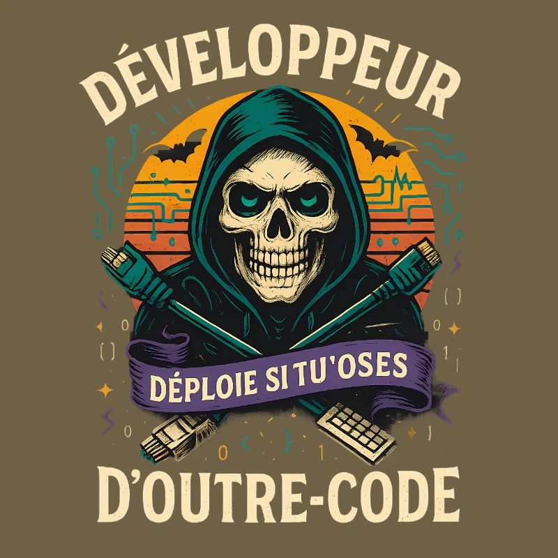 Web Developer - Halloween Skull