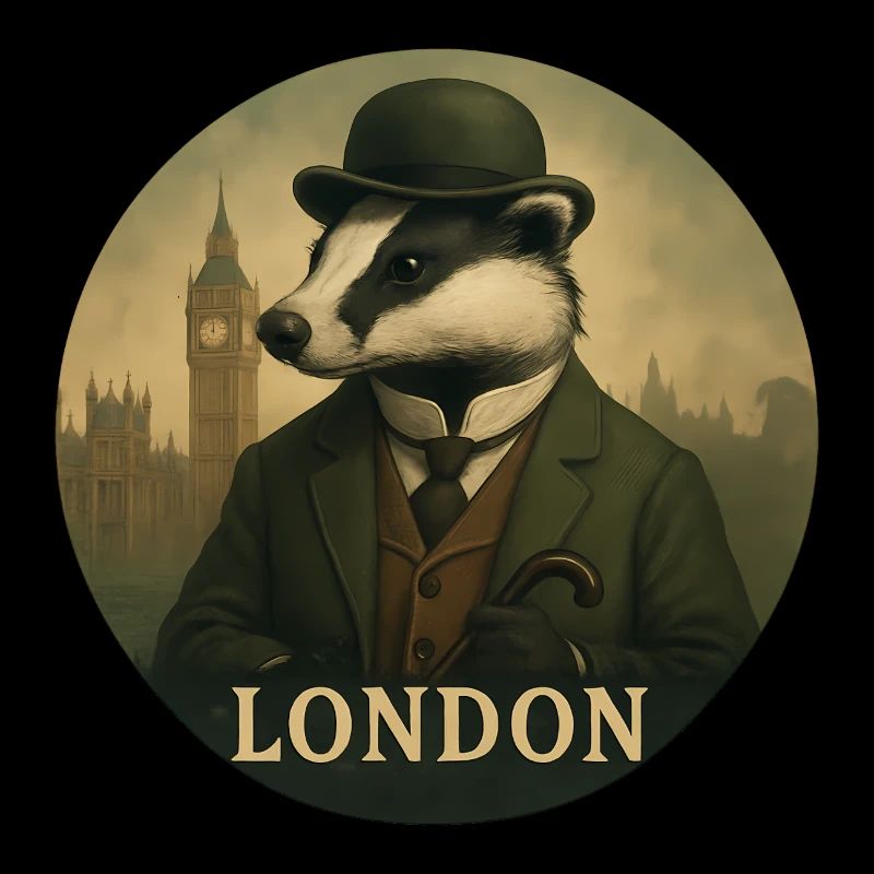 Gentleman Dachs – London Souvenir Design