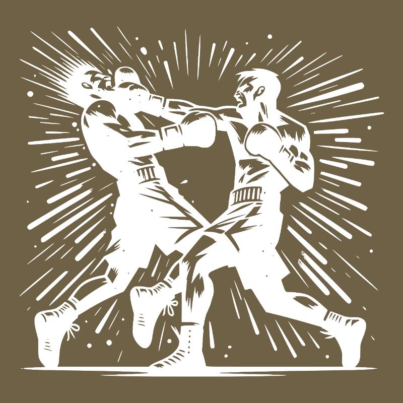 Retro Boxing Action The Decisive Punch