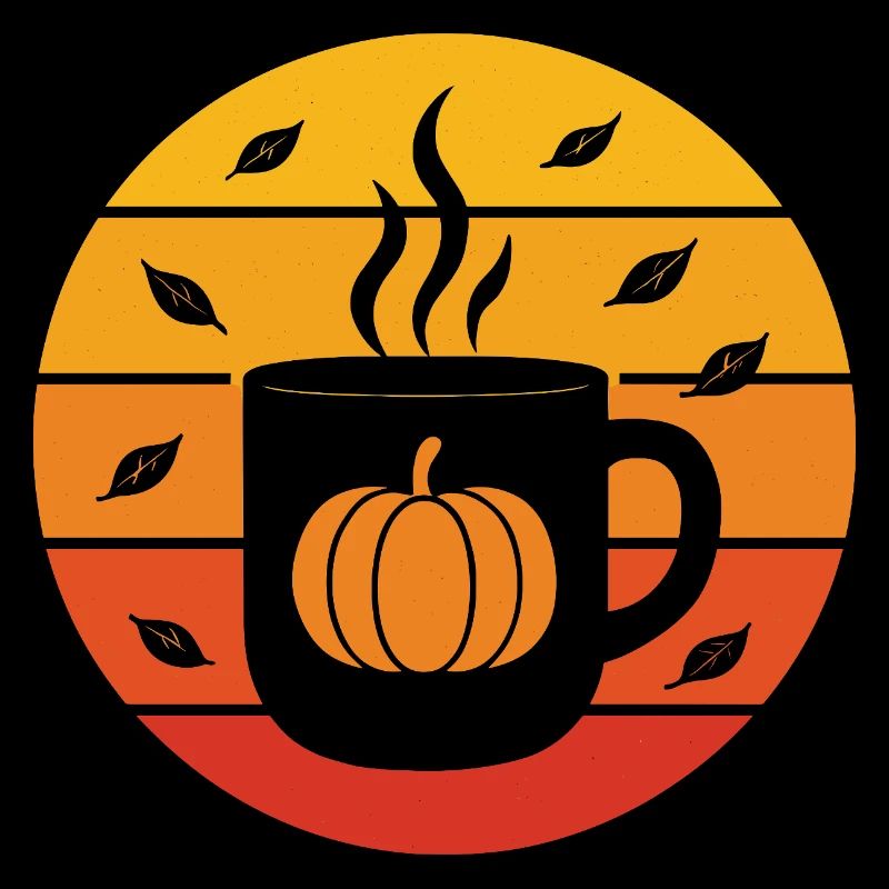 Saison Automne Rétro Pumpkin Spice