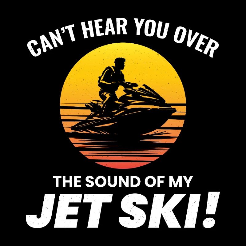 Je ne t'entends pas à cause de mon jet ski