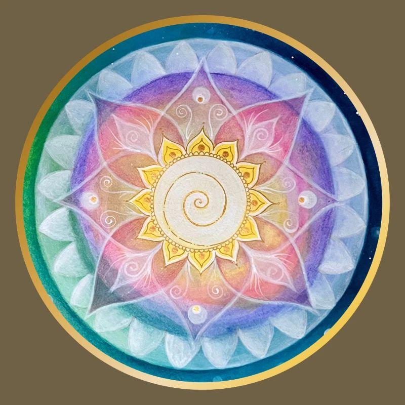 Harmonisches Mandala Meditations design