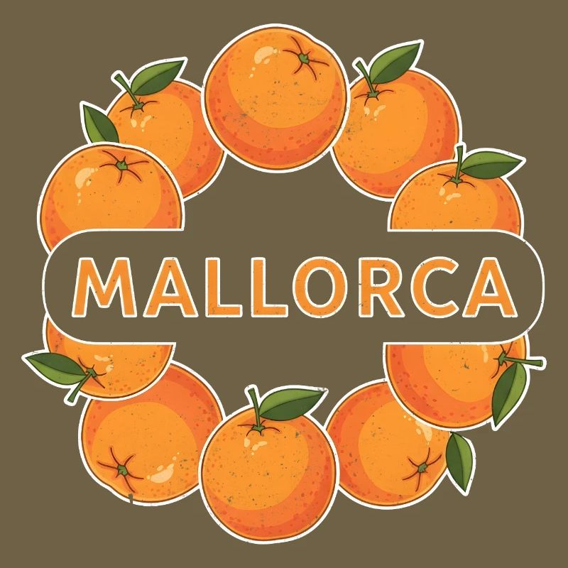Mallorca Orange Circle