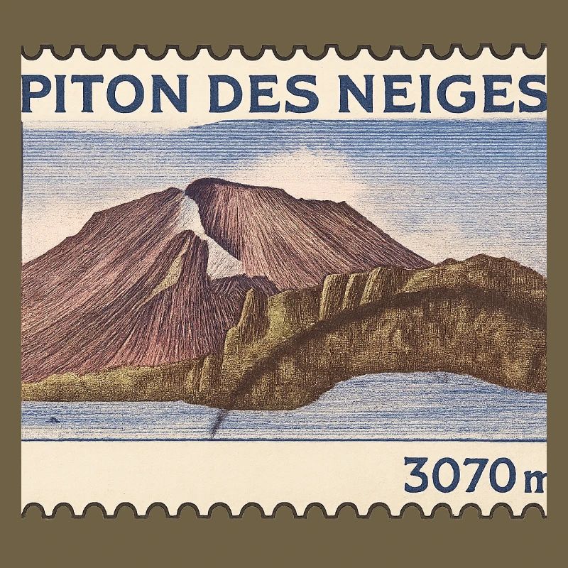 Timbre Piton des Neiges