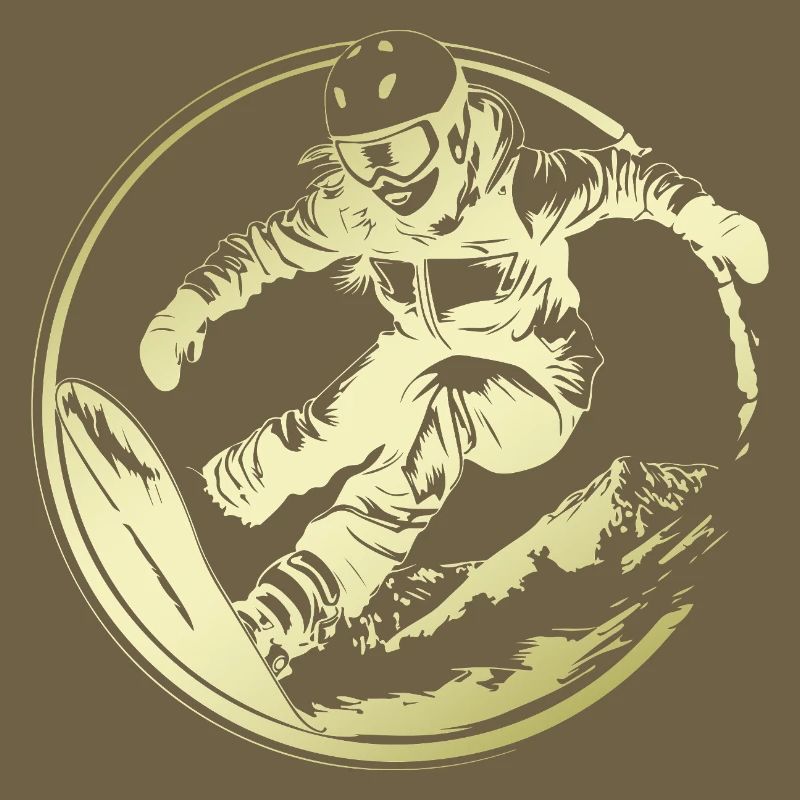 Snowboarder Silhouette