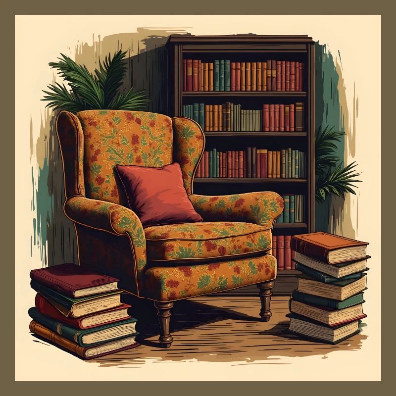 Chaise de lecture confortable