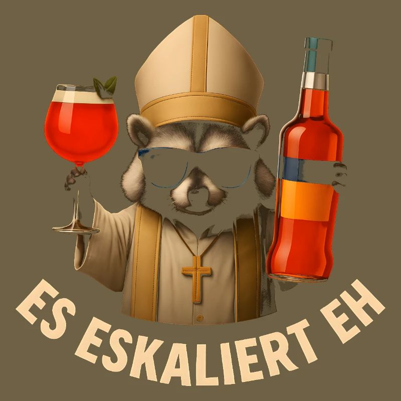 Es Eskaliert Eh Waschbär Spritz Party Geschenkidee