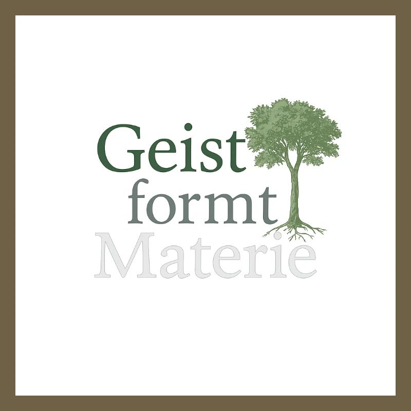 Geist formt Materie Baum